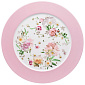 Блюдо сервировочное Maria Pink Rose 33 см