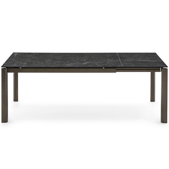 Стол Calligaris Stream 160(220)х85, Calacatta Black