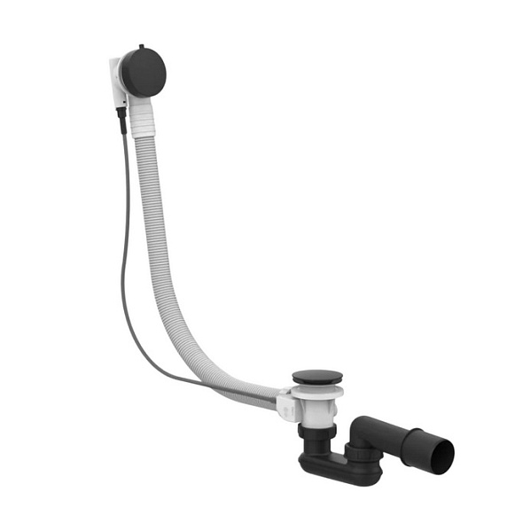 Слив-перелив для ванны Gessi Rettangolo 01452.299, черный