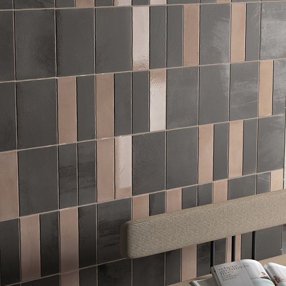 Керамогранит Equipe Miyako 5х15, Coffee Gloss, 7,8 мм