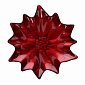 Блюдо сервировочное Natale Red Stars 21 см