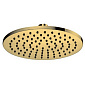 Лейка для душа iB Rubinetti Monamour MA030IS, потолочная, 30 см, золото матовое