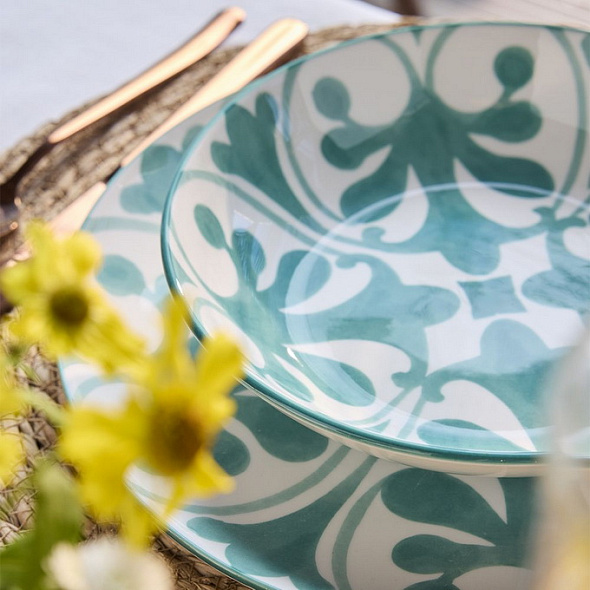 Набор посуды на 6 персон Majolica, 18 предметов