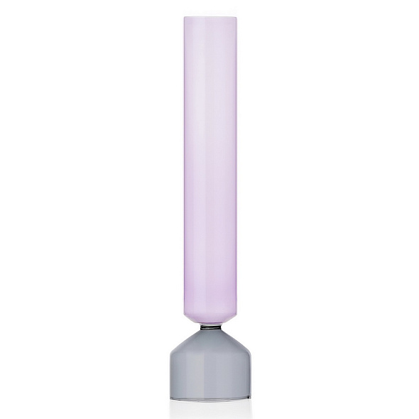 Ваза Bouquet Colore Vasi 42 см, цвет дым/розовый
