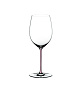 Бокал для вина Cabernet/Merlot Fatto a Mano 625 мл, розовый