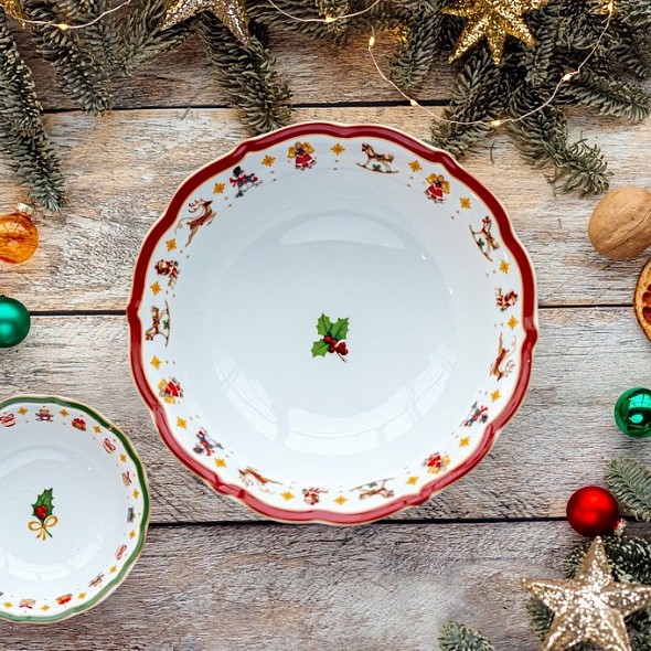 Салатник Happy Wintertime 23 см