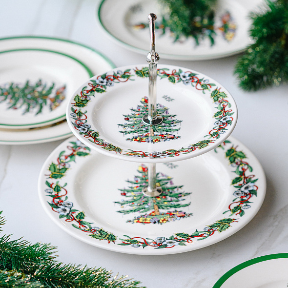 Этажерка Christmas Tree, 2 уровня