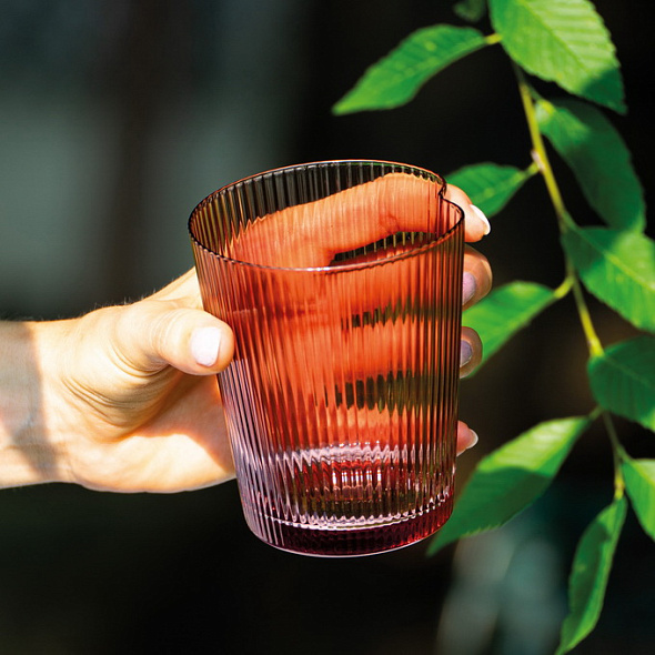 Стакан Handy 335 мл, янтарный