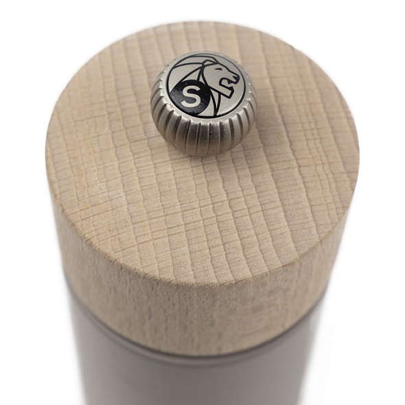 Мельница для соли Boreal 12 см, серая