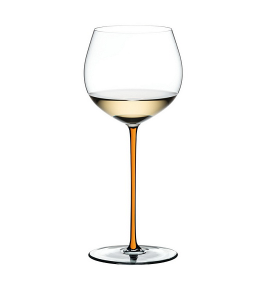 Бокал для вина Oaked Chardonnay Fatto a Mano 655 мл, оранжевый