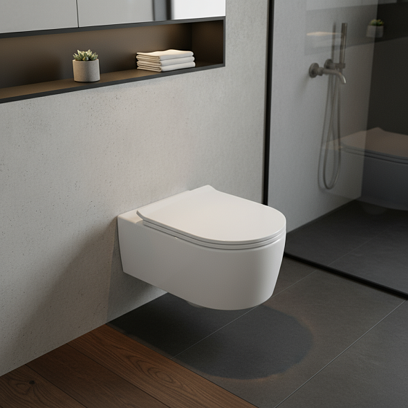 Унитаз Villeroy & Boch Soul 53х37, с сиденьем, белый