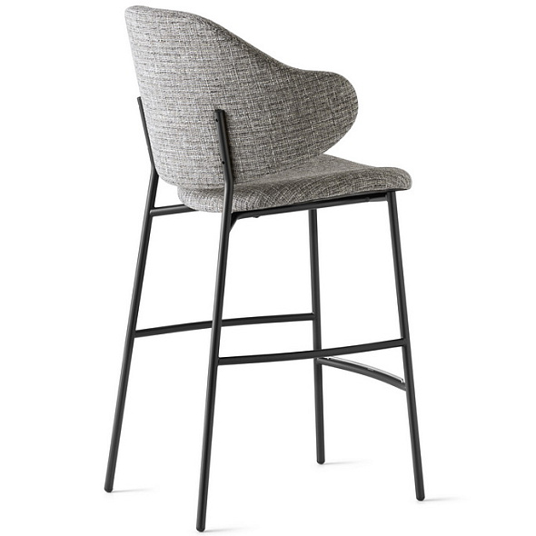 Стул полубарный Calligaris Holly, Grey