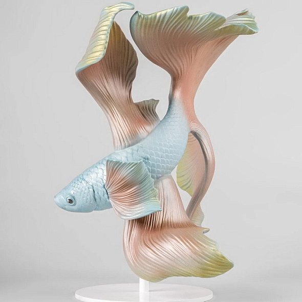 Статуэтка "Рыба Петушок" 33х28х22 см (левая)