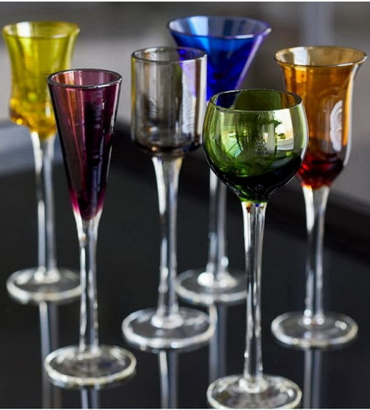 Набор шотов на ножке Lyngby Glas, 6 шт