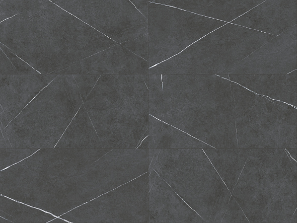 Керамогранит Italon Metropolis 80х160 Naturale, Imperial Black, 9 мм