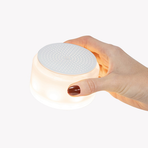 Лампа настольная Zafferano Poldina Classic Pro 32 см, белая