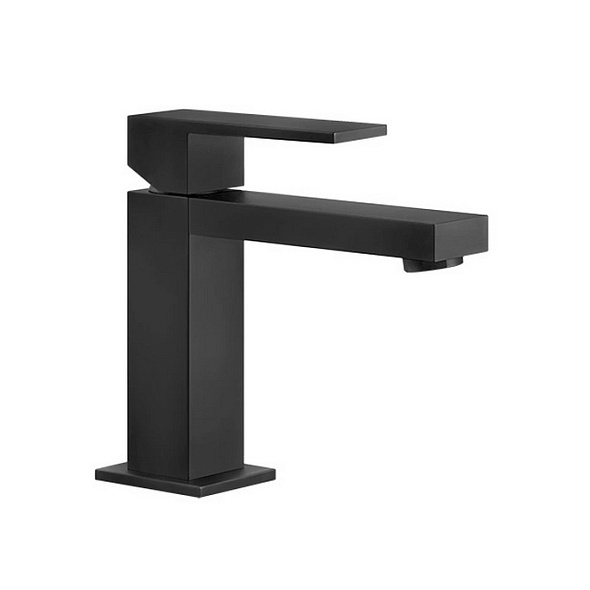 Смеситель для раковины Gessi Rettangolo 20002.299, черный матовый