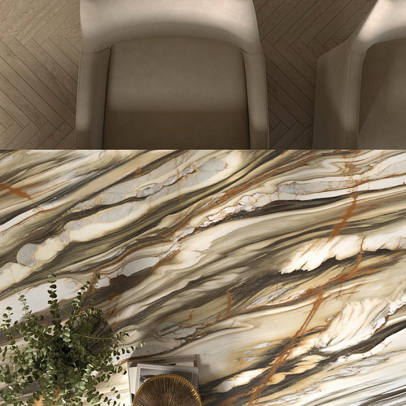 Керамогранит Imola The room 120х278 LPM, Calacatta Oyster, 6,5 мм