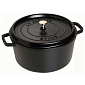 Кокот круглый La Cocotte 26 см / 5,2 л, черный матовый