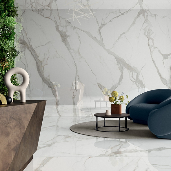 Керамогранит Lea Ceramiche Noblesse 60х120 Lev, Calacatta Prestige, 9 мм