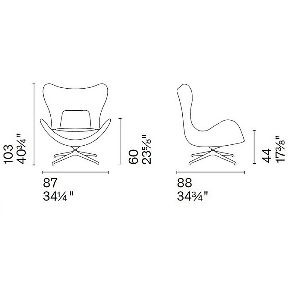 Кресло Calligaris Lazy, Sand