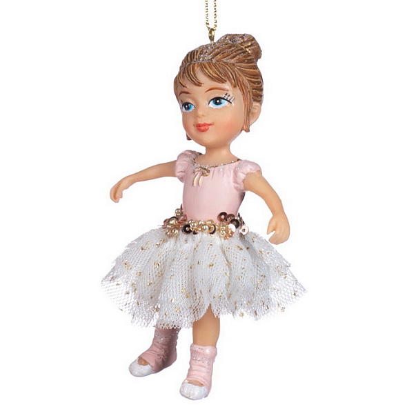 Игрушка на елку "Балерина на сцене" 11 см