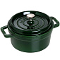 Кокот круглый La Cocotte 28 см / 6,7 л, зеленый базилик