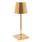 Лампа настольная Zafferano Poldina Pro Mini 30 см, цвет золото