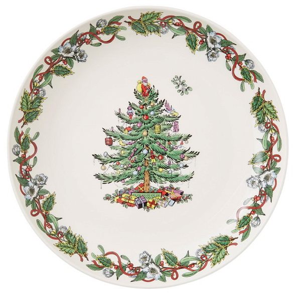 Блюдо сервировочное глубокое Christmas Tree 30 см