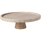 Блюдо сервировочное на ножке Manufacture Travertine 28 см
