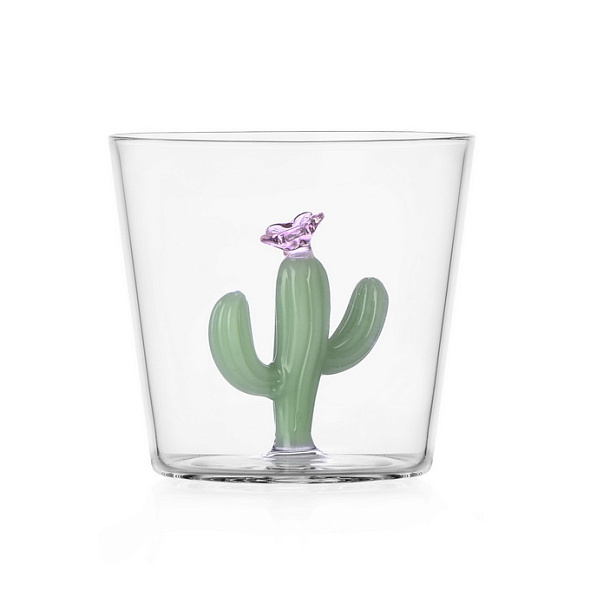 Стакан "Зеленый кактус" Desert Plants 350 мл 