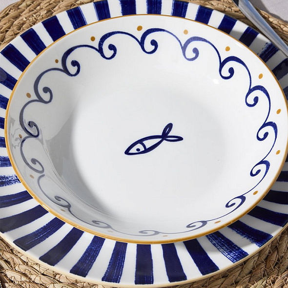 Набор посуды на 6 персон Madison Sardinia, 18 предметов