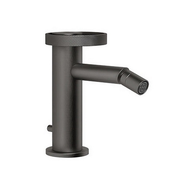 Смеситель для биде Gessi Anello 63307.707, брашированный черный PVD