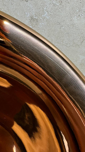 Раковина накладная Gessi Goccia 40х40