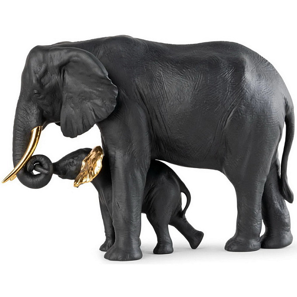 Статуэтка "Показывая путь. Слоны" 27х36х14 см