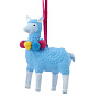 Игрушка на елку "Альпака голубая" 9,9 см