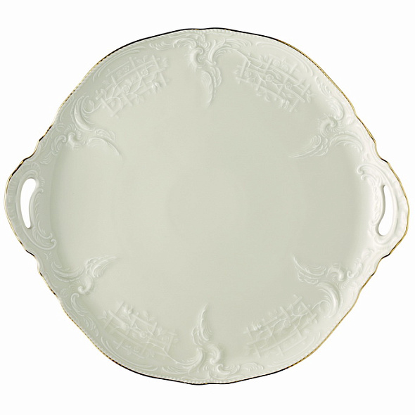 Блюдо для торта Sanssouci Ivory Gold 32 см