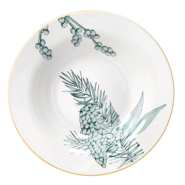 Тарелка глубокая Atollo Bloom 22 см