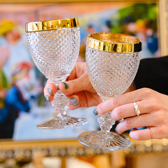 Набор бокалов Bicos Ouro 280 мл, 2 шт