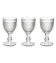 Набор бокалов Glass Diamante 280 мл, 3 шт