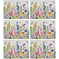 Набор подставок под тарелку Wildflowers 23х30,5 см, 6 шт