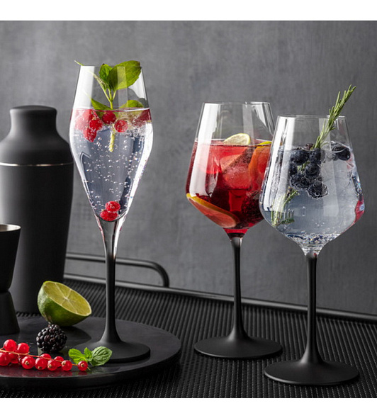 Набор бокалов для шампанского Manufacture Rock 260 мл, 4 шт