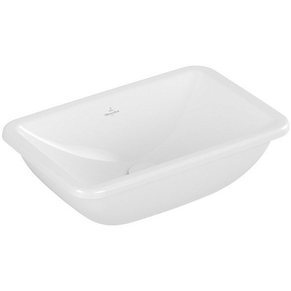 Раковина Villeroy & Boch Loop & Friends 45х28, CeramicPlus, из TitanCeram, встраиваемая
