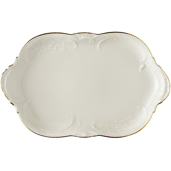 Блюдо Rosenthal Sanssouci Ivory Gold 28 см, овальное