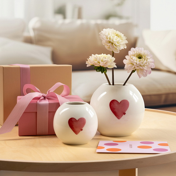 Ваза "Посылаю любовь" With Love 11,5 см