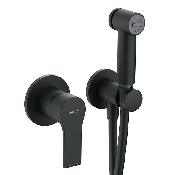 Комплект псевдобиде Kludi Zenta SL 489983965, черный матовый