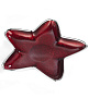 Блюдце "Звезда" Dogale Stelle Alya Rosso 29 см