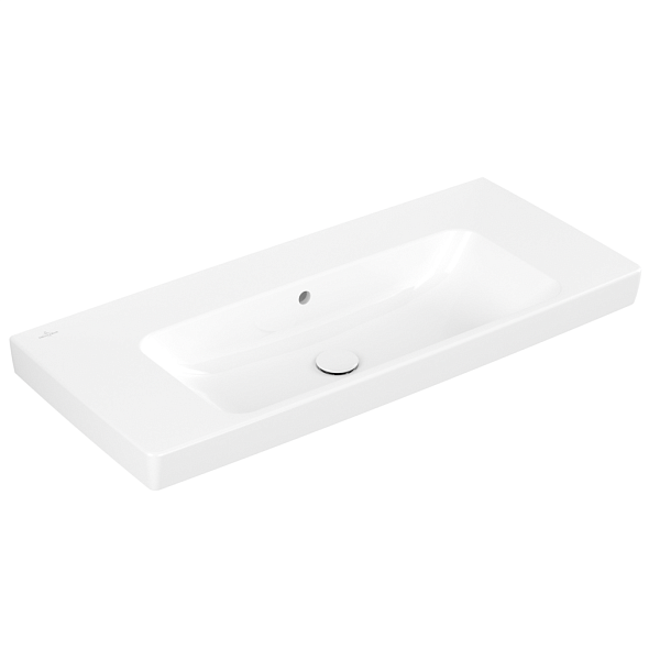 Раковина подвесная Villeroy & Boch Architectura 100х45, CeramicPlus, 4A87A6R1, белая