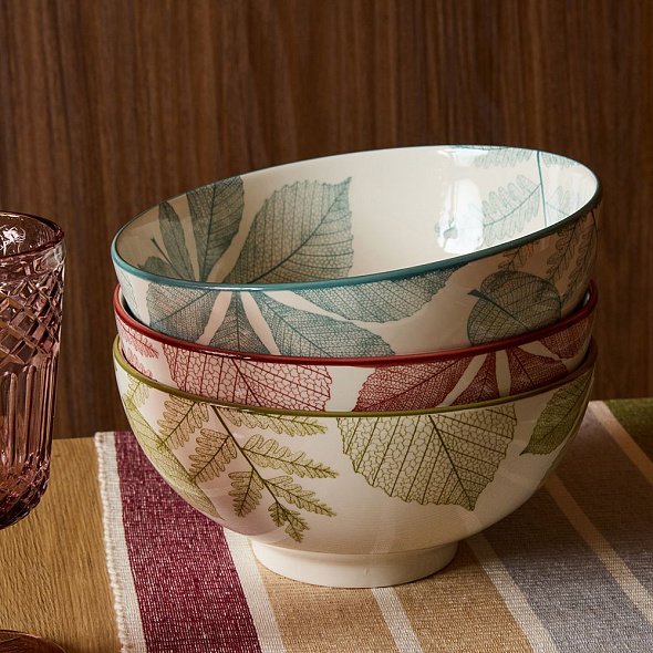 Салатник для поке Portata Natura 20 см, красный