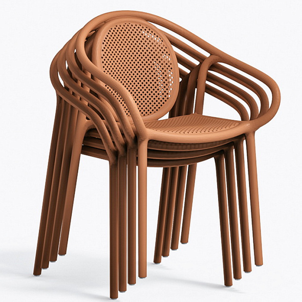 Стул Pedrali Remind 3735, Terracotta